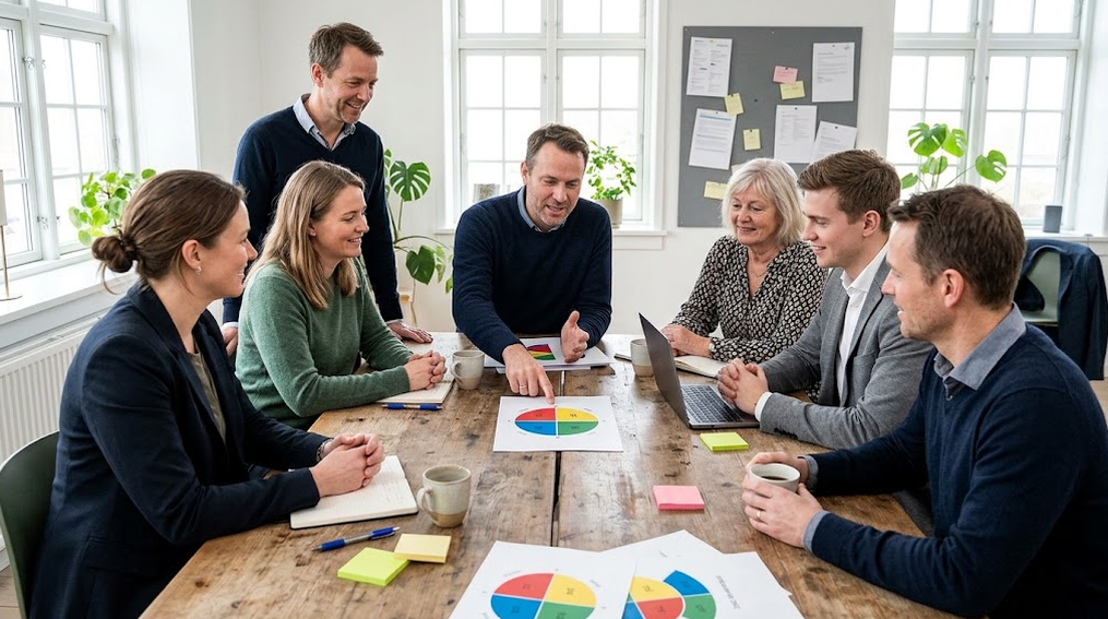 DISC Profil: Din guide til stærkere teams, bedre ledelse og succesfuld kommunikation