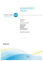 Everything DiSC® Management profilen