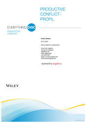 Everything DiSC Productive Conflict profilen 