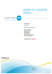 Everything DiSC Work of Leaders® profilen 